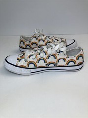 Converse All Star Youth Rainbow Sneaker- US Size 2 365519F