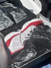 Nike Air Jordan 11 Retro GS Cherry Size 7Y, Model 378038-116