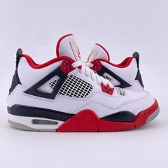 Air Jordan (GS) 4 Retro „FIRE RED“ 2020 – Size 7Y – 408452 160 (15845-1)