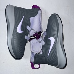 Nike Binzie Boot Waterproof Toddler 6C Smokey Grey & Lavender Elastic Easy On