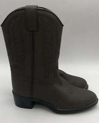 Durango Kids Brown Cowboy Western Boots Synthetic Leather Boys Girl Cowboy 10