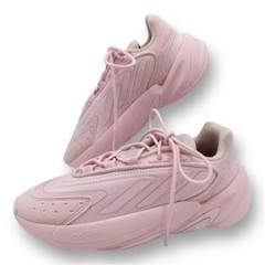 Pink Adidas OZELIA Low Top Sneakers Shoes Big Kids Sz 4
