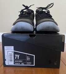 Steph Curry YOUTH Basketball Shoes 3ZERO IV in Black (Size 7Y) by Under Armour