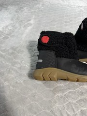 Hunter Kids Roll Top Rain Boots Black Gum Sole Youth US 3 UK2 EU34
