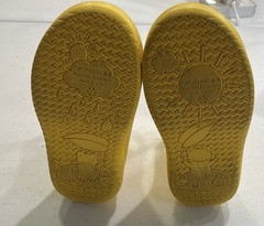 Okabashi Kids Yellow Kendall Rain boots Size 10 EU 27