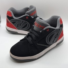 Heelys Propel Black / Red Skate Shoes Wheels Youth Size 5 Women’s 6