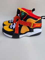 DD9281 001 NIKE AIR RAID Retro ROSWELL RAYGUNS BLACK-GOLD SZ 6Y GS