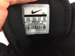 NIKE ACG Black Leather Boots Textile Kids Youth 13 Excellent