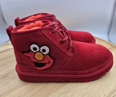 Kids Ugg X Elmo Neumel II Boot 1127431K Red Size 3 Sesame Street