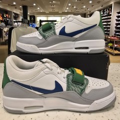 Size 5.5Y – Jordan Legacy 312 Low White Pine Industrial Blue (GS) CD9054-140