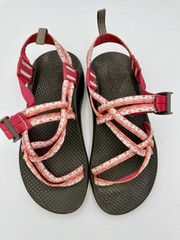 Chaco ZX/2 Yampa Vibram Sport Sandals Pink/Orange Kids Size 4 Hiking Water 1492F