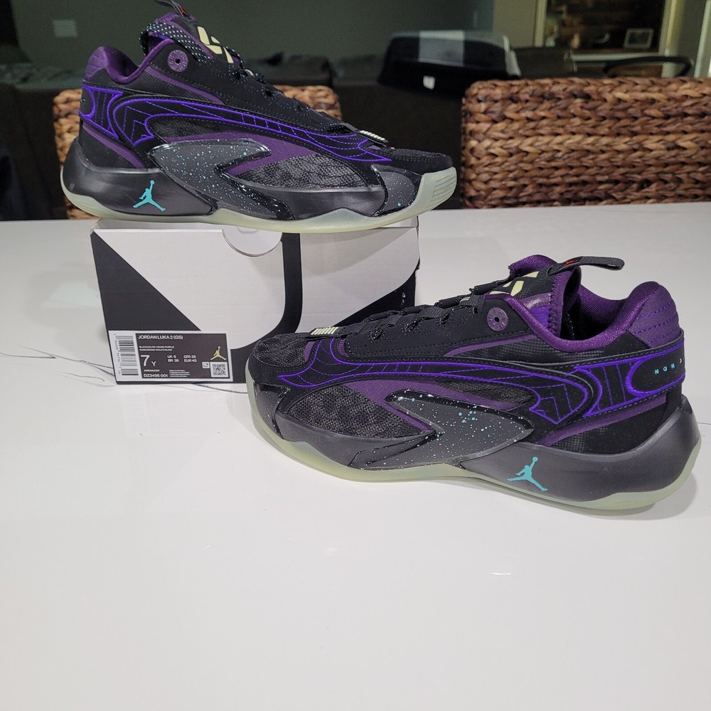 Nike Jordan Luka 2 GS Space Hunter Black Glow Size 7Y / Womens 8.5 DZ3498 001