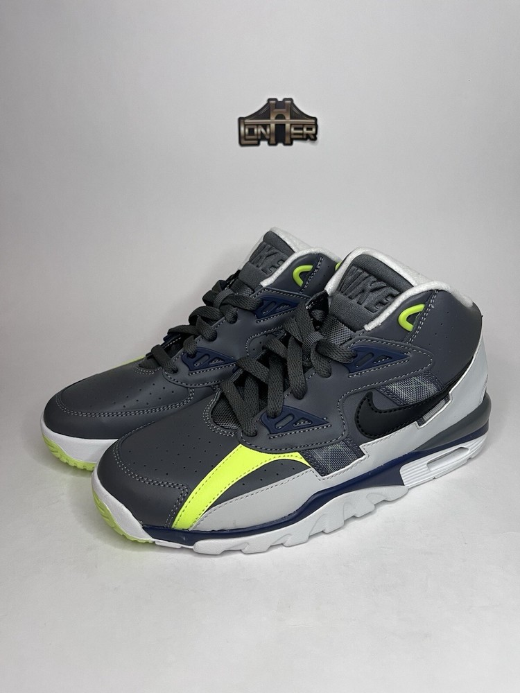 Nike SC Trainer – Dark Grey/Volt/Navy- 6.5Y