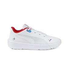 PUMA Bmw M Motorsport Drift Cat Decima Lace Up Youth Boys White Sneakers Casual