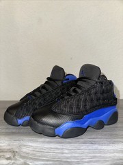 👟 Air Jordan 13 Retro Black Hyper Royal (PS) 💙 Size 10.5C – Kids Sneakers