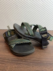 Chaco Sandals Youth 10 Z/1 Classic Hiking Sports Strappy Wavy Comfort Open Toe