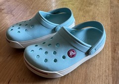 Crocs Crocband Size C10 11 Robin’s Egg Blue Little Kids