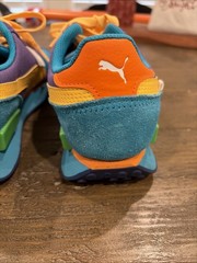 Puma Future Rider Multicolored Nickelodeon Rugrats Edition Kids Size 7C EUC