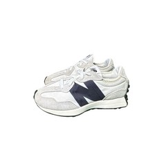 New Balance 327 Silver Birch Grey White Black PS327FE Preschool Kids Size 13C