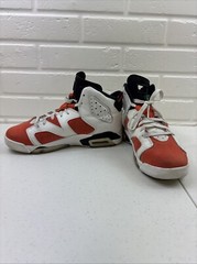 Nike Air Jordan 6 Retro Gatorade Like Mike White & Orange 384665-145 Size 7Y