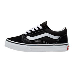 VANS Little Kids Old Skool Black/White Unisex Little Kids Skate Sneakers