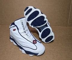 Nike Air Jordan Pro Strong – Size 5.5 Youth’s White NAVY Sneakers DC7911-100