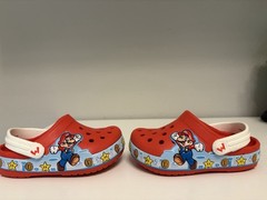 Super Mario Kid Crocs Size C7