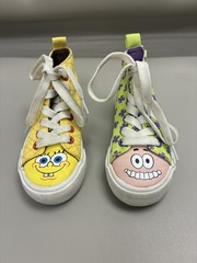 Nickelodeon Spongebob Squarepants And Patrick High-Top Shoes Kids Size 11