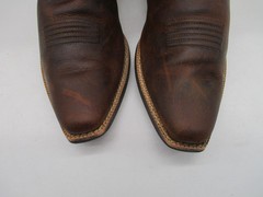 Ariat Brown Leather Square Toe Short Riding Belted Boots Youth Size 2
