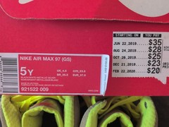 NIKE LUNAR FORCE 1 SNEAKERBOOT GS US4.5Y UK4 EUR36.5 CM23.5