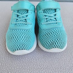 Nike Tanjun TDV EasyOn Hook & Loop Sneaker SZ 10C Aurora Green 818386-301