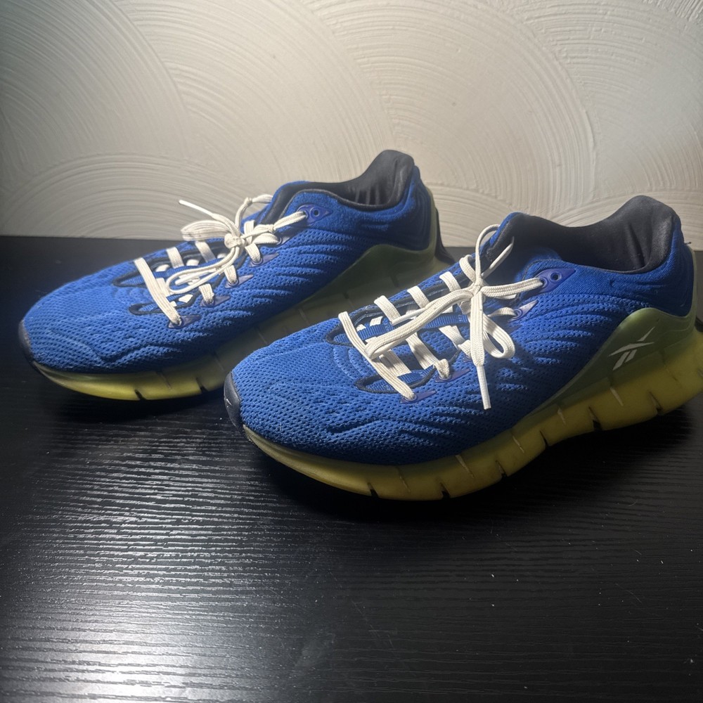 Reebox Zig Kinetica Blue Running Shoes Kids Size 5
