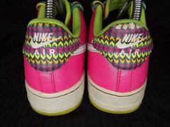 Nike Air Force 1 Pink Blast Volt Youth Size 7Y CW5761 600 No box