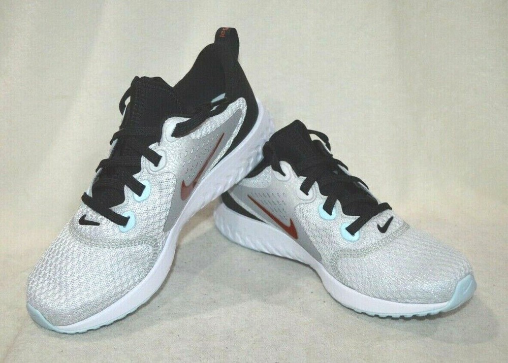 Nike Legend React SD(GS) Platinum/T-Orange Boy/Girl’s Running Shoes-Asst Sz NWB