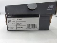 New Balance 2002 Running Toddlers Style, size US 4, Ic2002bk