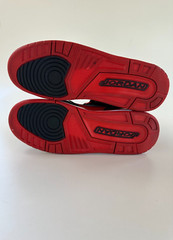 Nike Air Jordan Flight 45 High Shoes 524865-021 Red and Black Sneaker Size 7Y