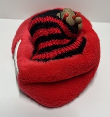 Vintage 1994 Biker Mouse From Mars Children’s Slippers Medium 7-8 Red Black Rare