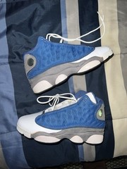 Size 7 (GS) – Air Jordan 13 Retro 2010 Mid Flint (414574-401)
