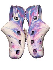 Crocs Classic Marbled Clog Kids Tie-Dye Multi Color J6 NWT