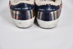 Golden Goose X Bonpoint Fur-Lined Sneakers size 28 / 5Y