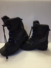 Columbia Waterproof Boots Youth 5 Bugaboot Plus IV Black Insulated BY5955-010