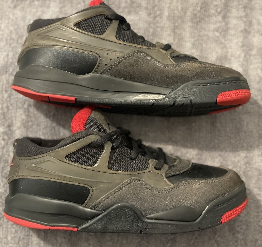 Nike Air Jordan 4 RM PS Bred Black Red FQ7936-060 Kids Size 2.5Y