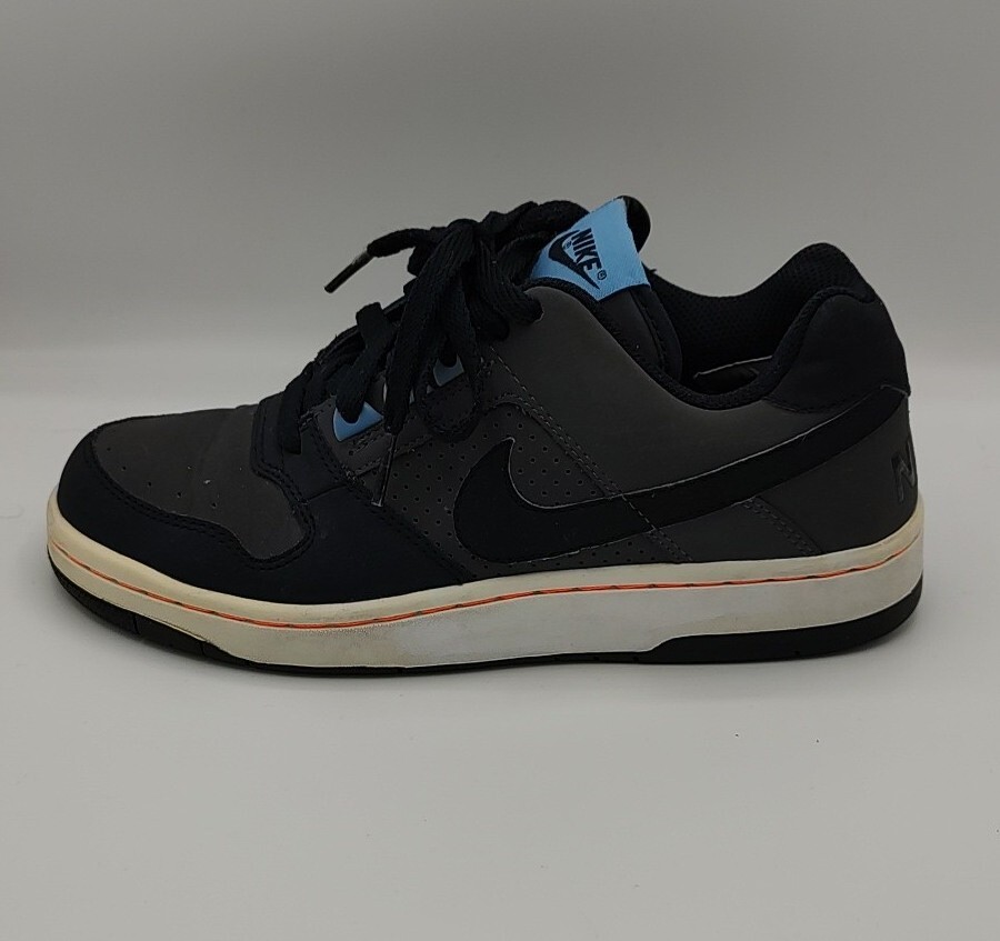 Nike Delta Force Boys Size 6 Youth Gray Blue Shoes Sneakers Running 318704-030