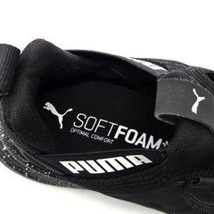 Puma Softride Fly Running Sneakers Athletic Shoes Black Youth Size 6C