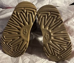 UGG Classic II Glitter Boots Kids 8T Brown Leopard Suede 1112388T Treadlite