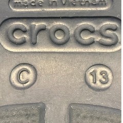 Crocs Handle It Rain Boot Navy Blue Kids Size C13 Waterproof Pull On Shoes