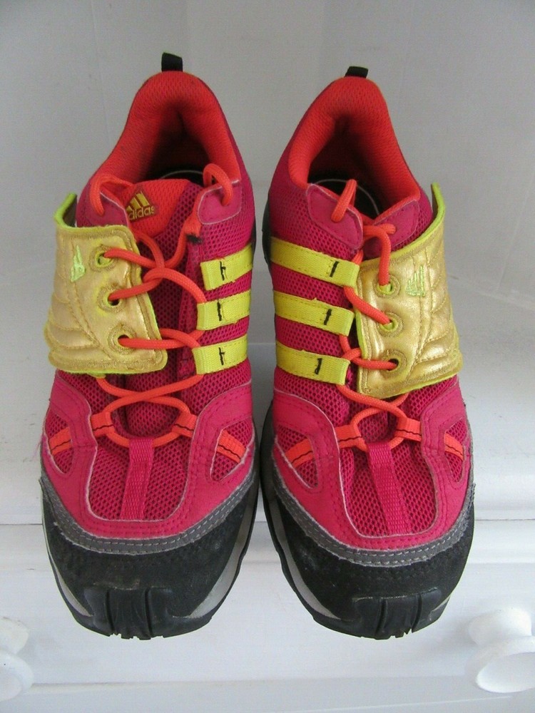 Adidas Pink Gold Wing Sneaker Size 3 Youth EVM 004001 G97246 Trainers Athletic