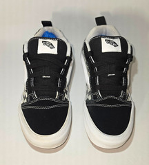 VANS Old Skool Sneakers US 4.5 Black/White Check Low Top Lace Up