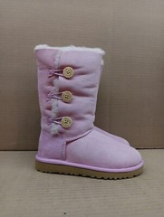 Ugg K Bailey Button Triplet Style- 1962k, Rose Quartz, Sz 2