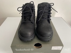 Toddler Timberland Premium 6 in Waterproof Boot; Black Nubuck (sz 8c)